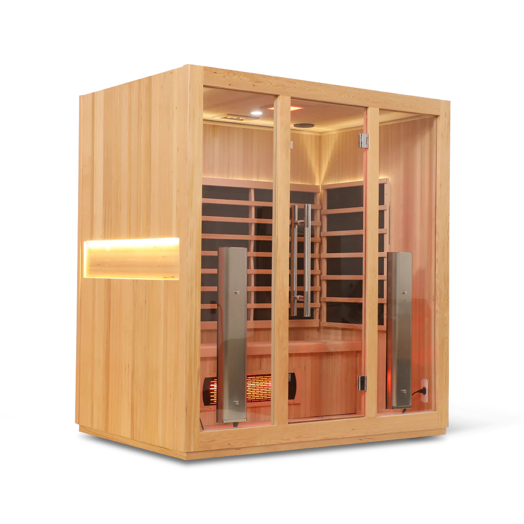 HealthSmart 4 Person Full Spectrum "Smart" WIFI Infrared Sauna