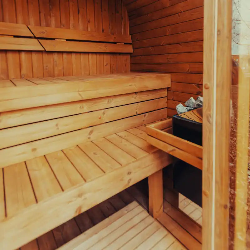 Mande Spa MW16 | Premium 4-Person Outdoor Sauna