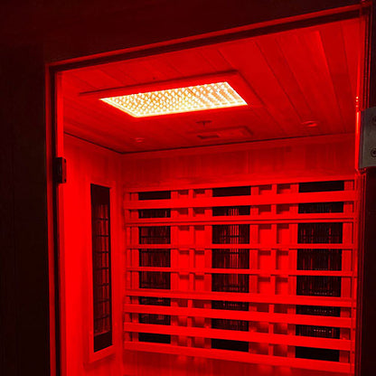 Finnmark FD-4 Trinity Infrared & Steam Sauna Combo | 2 Person Home Sauna with Harvia Heater