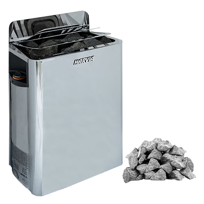Harvia The Wall SWS80 Sauna Heater Package