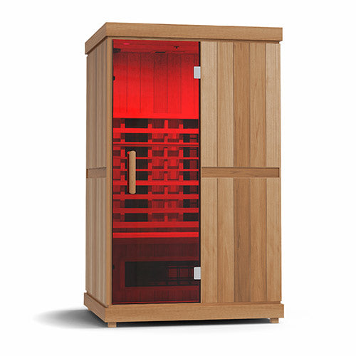 Finnmark FD-2 Full Spectrum Infrared Sauna | 2 Person Home Infrared Sauna 170°F