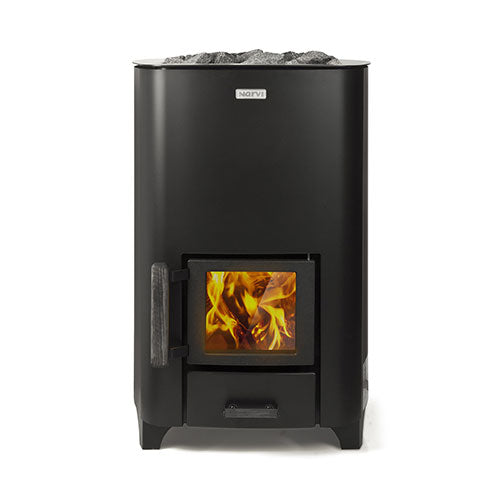Narvi NC Black  Wood-Burning Sauna Stove