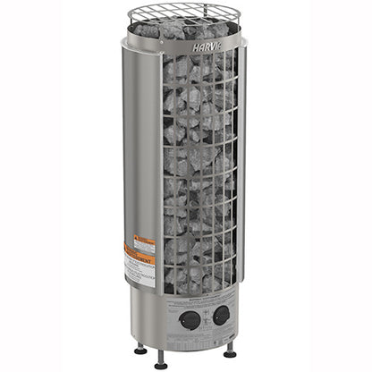 Harvia Cilindro PC60E  Cilindro Half Series 6kW Stainless Steel Sauna Heater