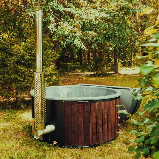 Mande Spa USA MWT4 | Premium Wood-Fired Outdoor Hot Tub