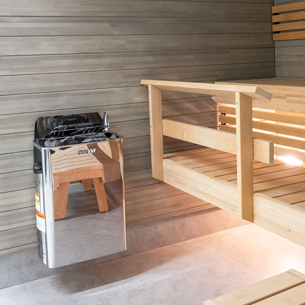 Harvia The Wall 6kW Sauna Heater – SWS60 Stainless Steel