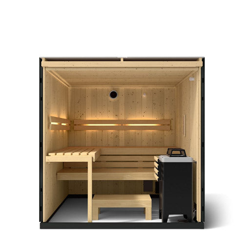 Kohler C1 5 Person Indoor Sauna | Large Luxury Graphite Grey Sauna