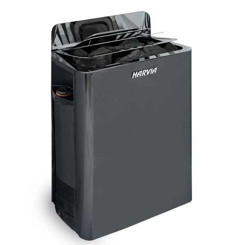 Harvia The Wall SW80 Sauna Heater Package (Black)