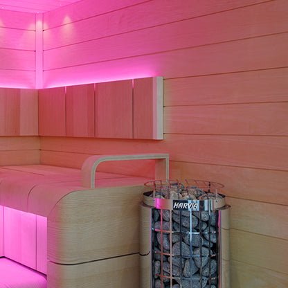 Harvia Cilindro PC60E  Cilindro Half Series 6kW Stainless Steel Sauna Heater