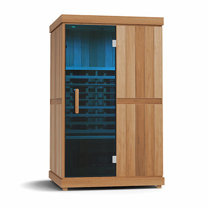 Finnmark FD-2 Full Spectrum Infrared Sauna | 2 Person Home Infrared Sauna 170°F