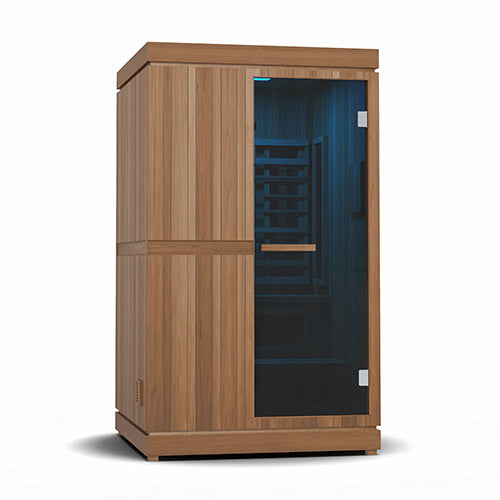 Finnmark FD-4 Trinity Infrared & Steam Sauna Combo | 2 Person Home Sauna with Harvia Heater