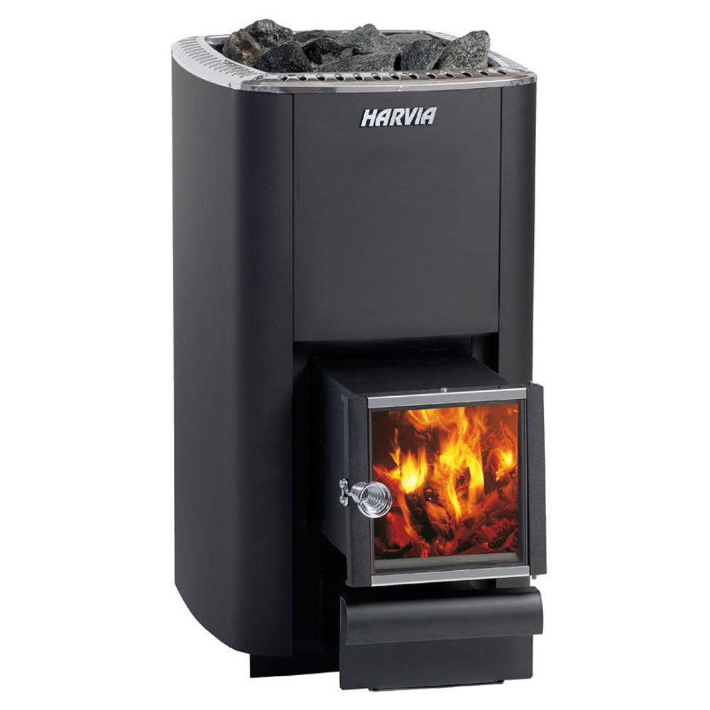 Harvia M3 SL Wood Sauna Stove – 16.5kW w/ Exterior Feed