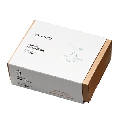 Saunum Aroma Oil Set (Eucalyptus)