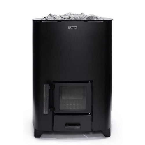 Narvi NC Black  Wood-Burning Sauna Stove