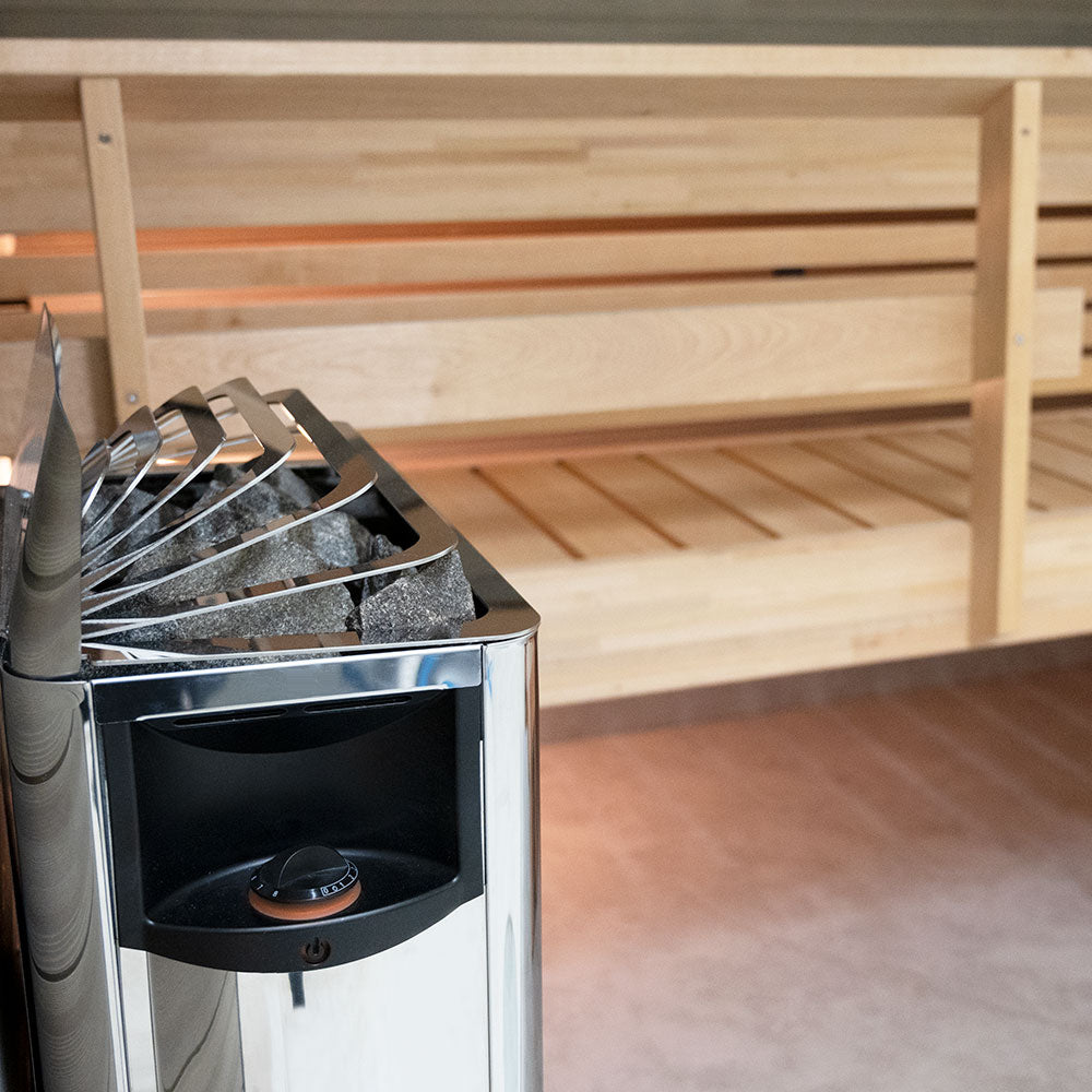 Harvia The Wall 6kW Sauna Heater – SWS60 Stainless Steel