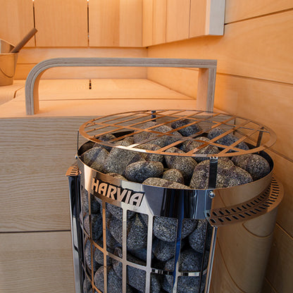 Harvia Cilindro PC60E  Cilindro Half Series 6kW Stainless Steel Sauna Heater