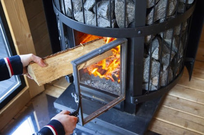 Harvia GreenFlame 240 Wood-Burning Sauna Stove