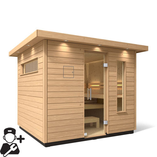 Kohler C2 Outdoor Sauna – 6 Person Model