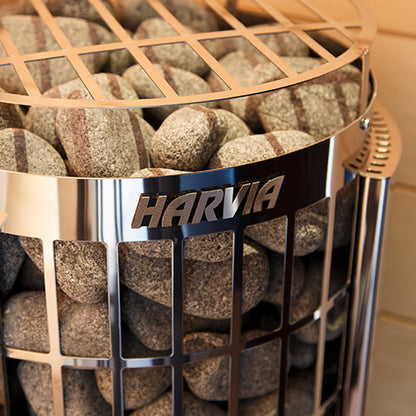 Harvia Cilindro PC60E  Cilindro Half Series 6kW Stainless Steel Sauna Heater