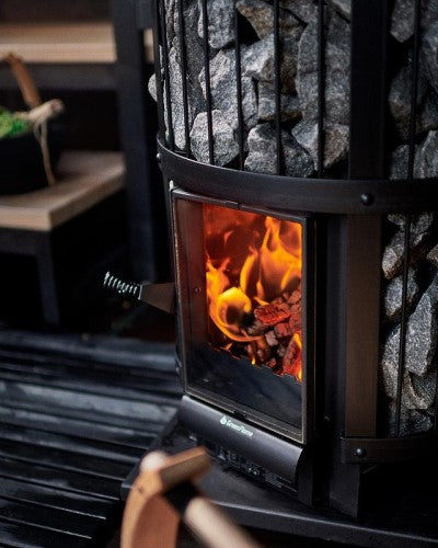 Harvia GreenFlame 240 Wood-Burning Sauna Stove