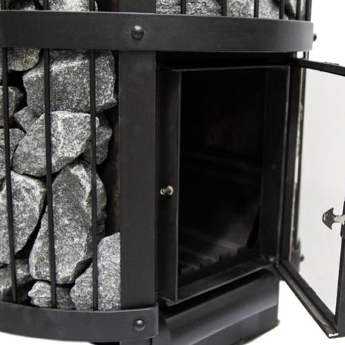 Harvia GreenFlame 240 Wood-Burning Sauna Stove