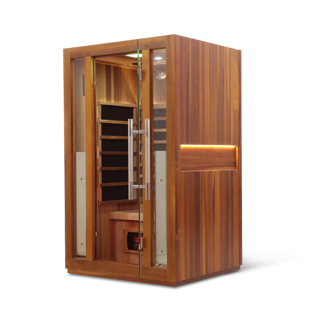 HealthSmart 2 Person Full Spectrum "Smart" WIFI Infrared Sauna