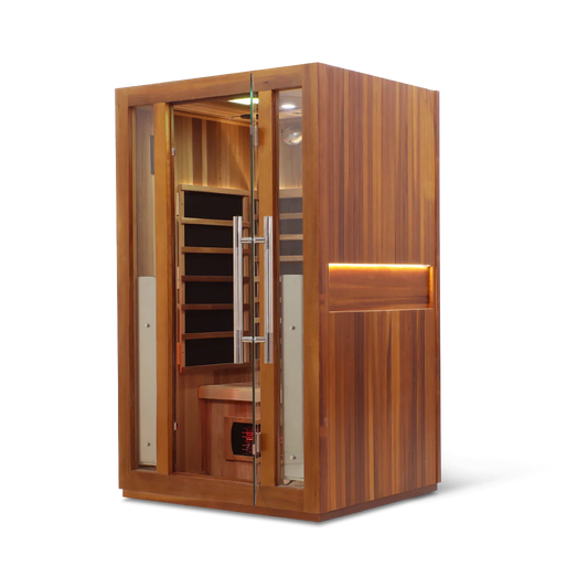 HealthSmart 2 Person Full Spectrum "Smart" WIFI Infrared Sauna
