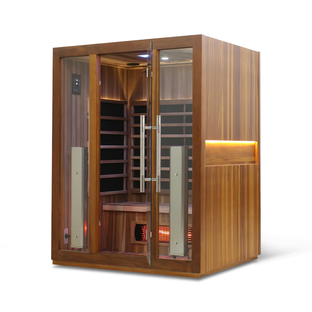 HealthSmart 3 Person Full Spectrum "Smart" WIFI Infrared Sauna