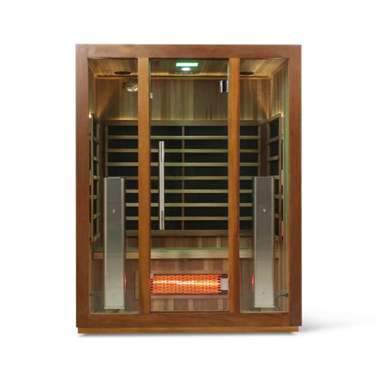 HealthSmart 3 Person Full Spectrum "Smart" WIFI Infrared Sauna