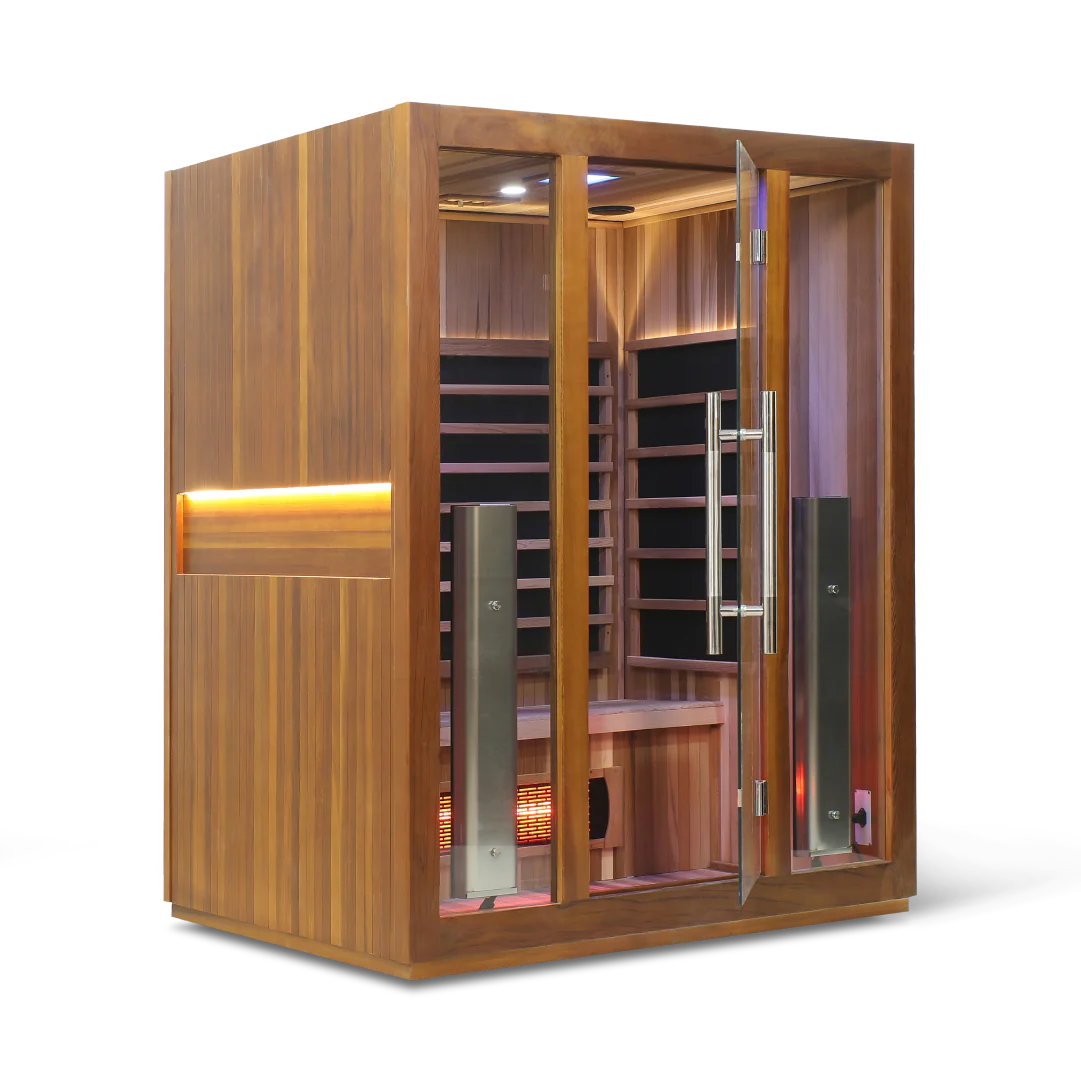 HealthSmart 3 Person Full Spectrum "Smart" WIFI Infrared Sauna