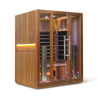 HealthSmart 3 Person Full Spectrum "Smart" WIFI Infrared Sauna