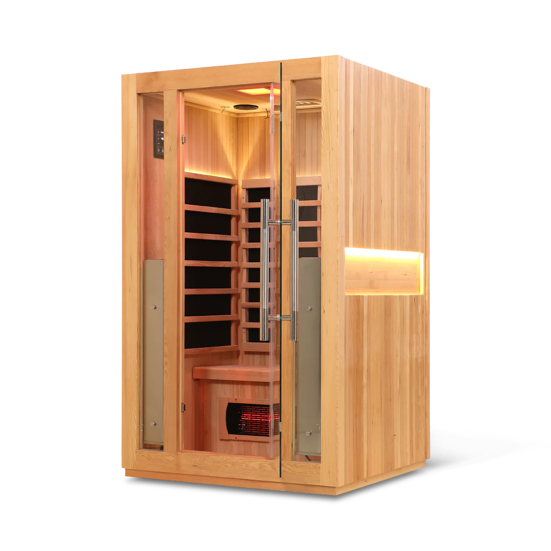 HealthSmart 2 Person Full Spectrum "Smart" WIFI Infrared Sauna