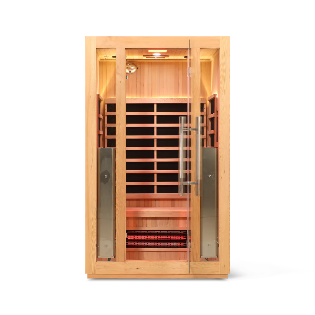 HealthSmart 2 Person Full Spectrum "Smart" WIFI Infrared Sauna