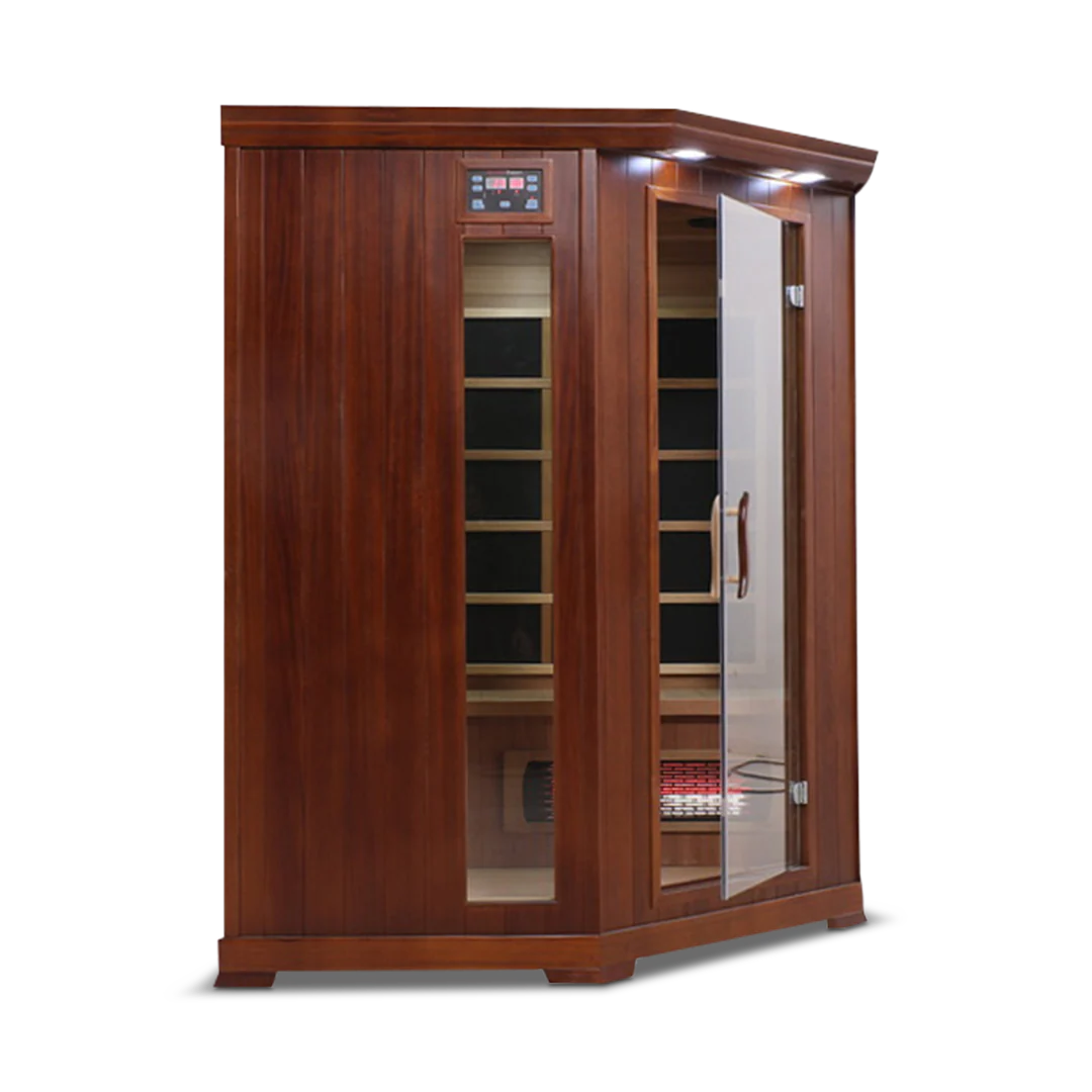 HealthSmart 4 Person Full Spectrum Corner Infrared Sauna