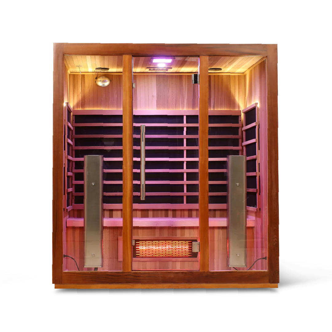 HealthSmart 4 Person Full Spectrum "Smart" WIFI Infrared Sauna