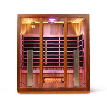 HealthSmart 4 Person Full Spectrum "Smart" WIFI Infrared Sauna