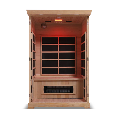 Health Smart 2 Person Full Spectrum Infrared Sauna