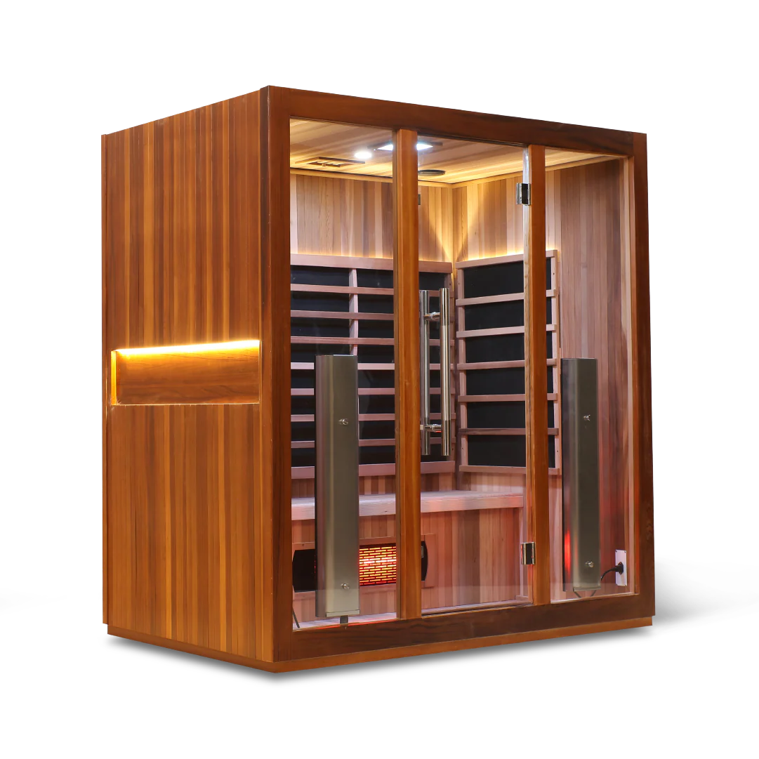 HealthSmart 4 Person Full Spectrum "Smart" WIFI Infrared Sauna