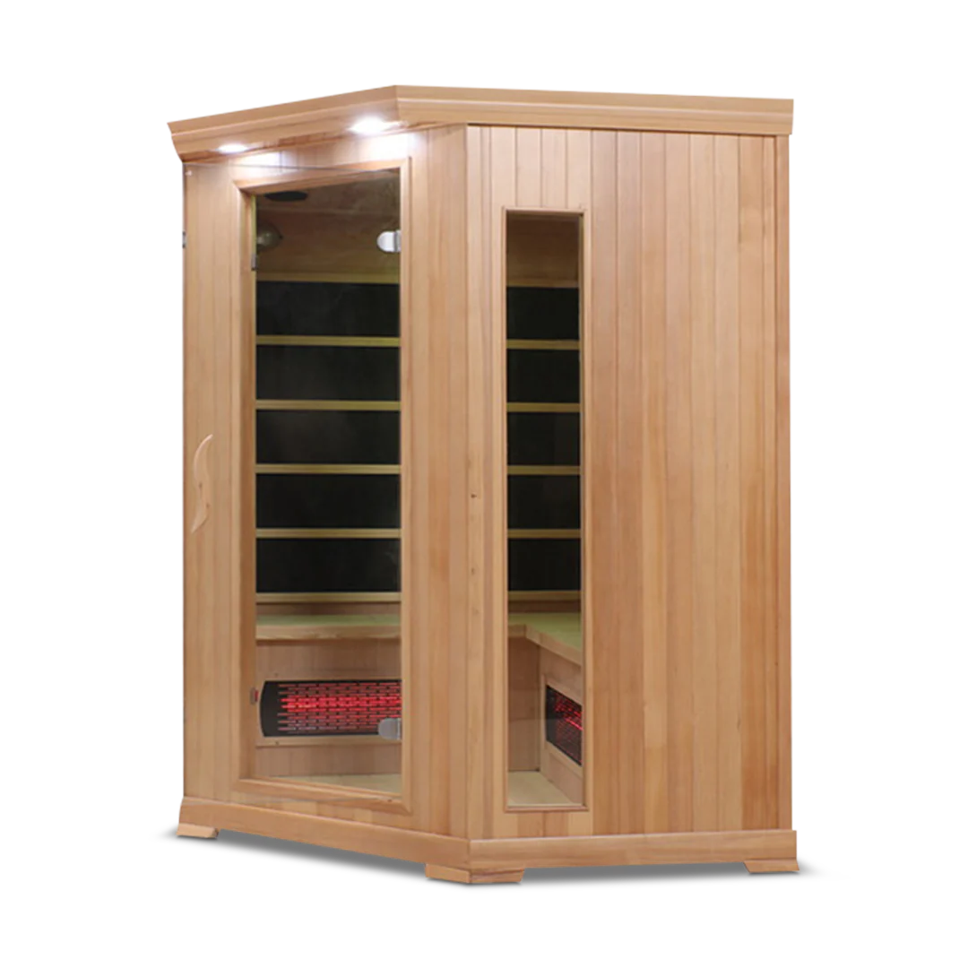 HealthSmart 4 Person Full Spectrum Corner Infrared Sauna