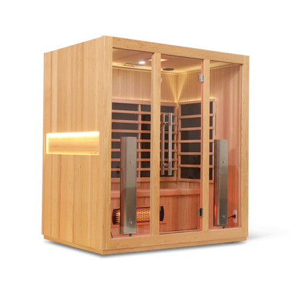 HealthSmart 4 Person Full Spectrum "Smart" WIFI Infrared Sauna