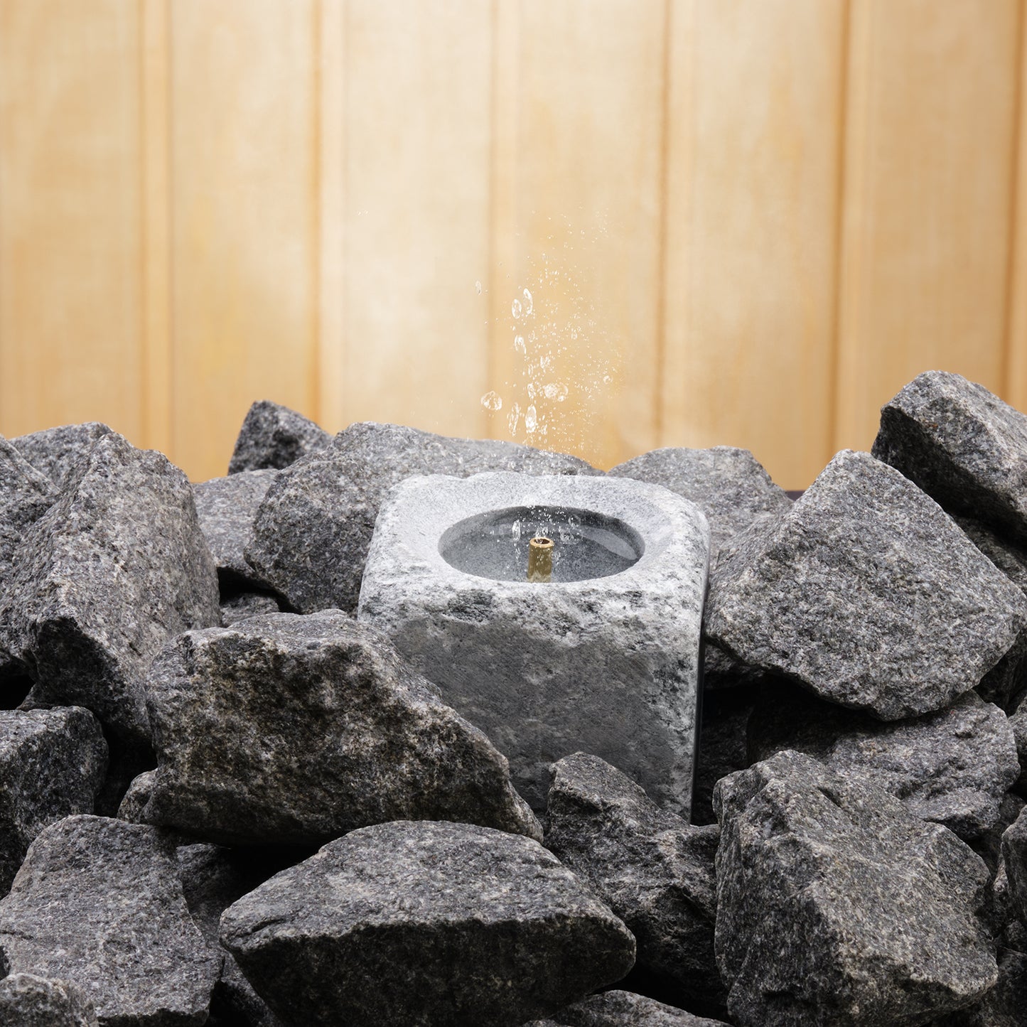 Hukka SaunaSimo Sauna Fountain &amp; Essence Diffuser (Square)