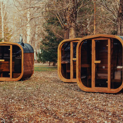 Mande Spa USA MW12 | Premium 3 Person Outdoor Sauna