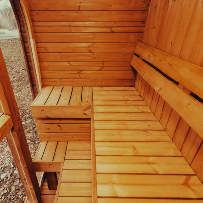 Mande Spa USA MW12 | Premium 3 Person Outdoor Sauna