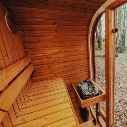Mande Spa USA MW12 | Premium 3 Person Outdoor Sauna